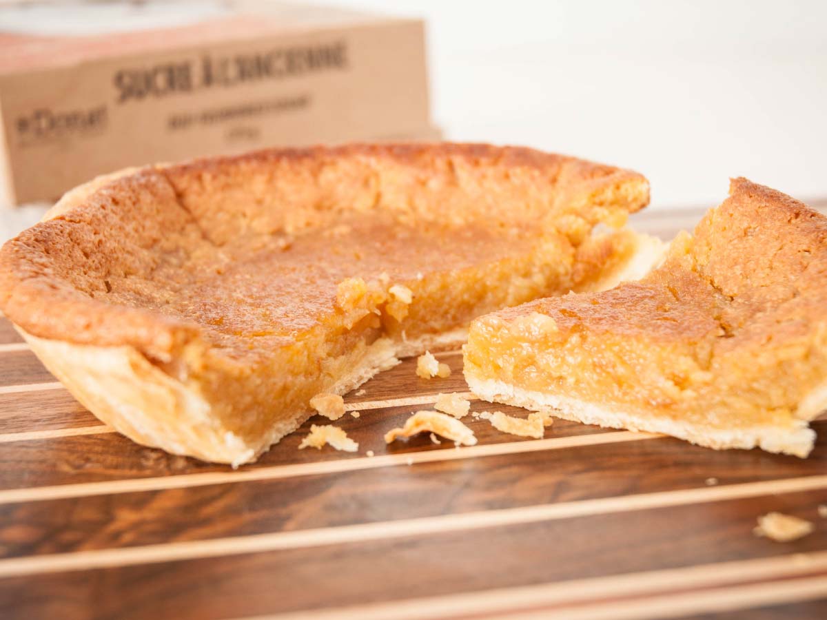 Tarte au sucre à l’ancienne