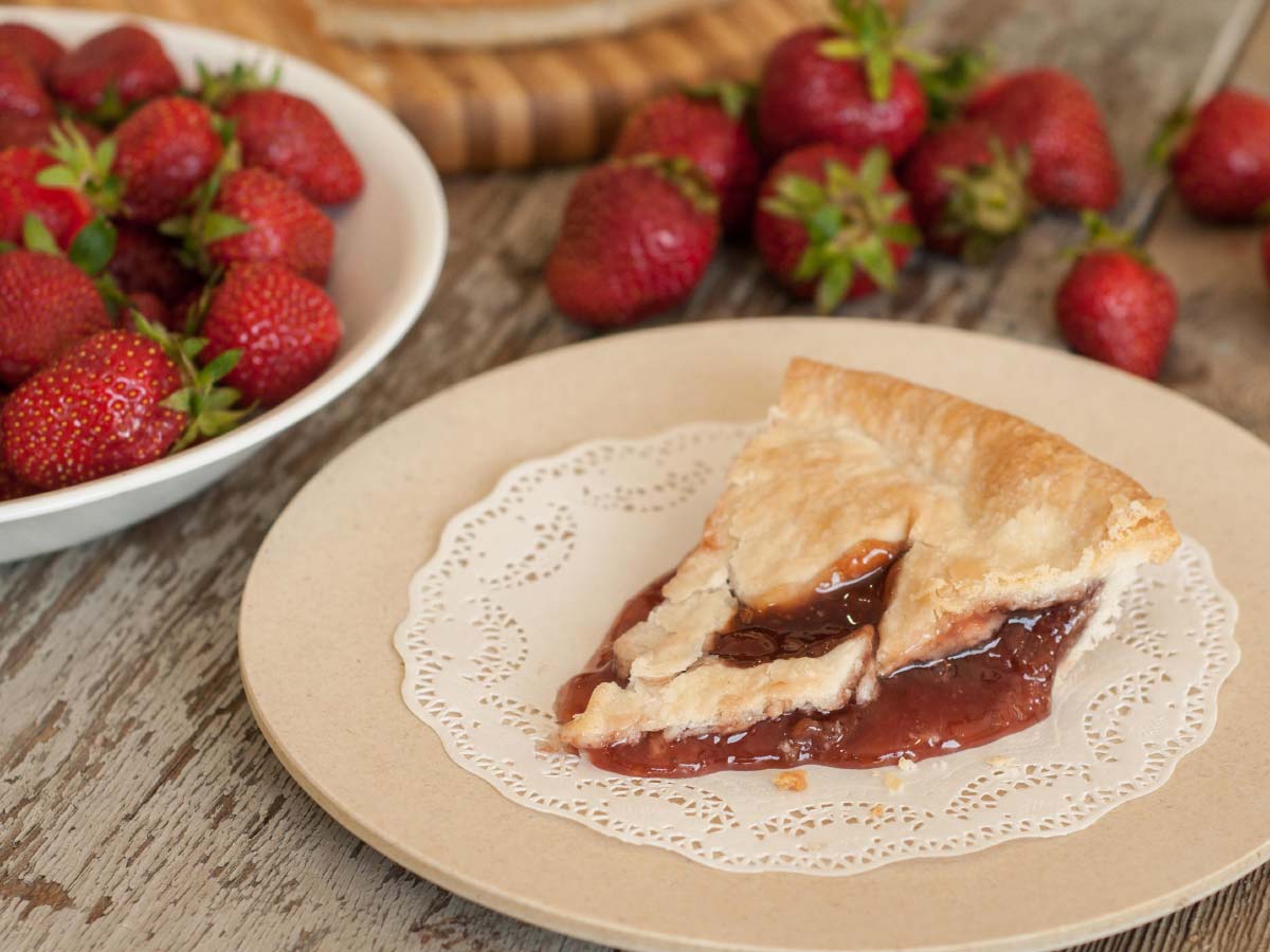 Tarte aux fraises
