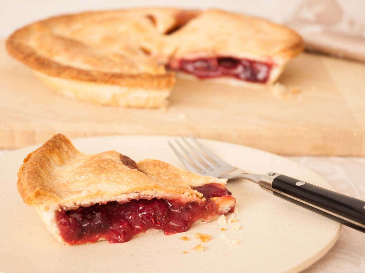 Tarte aux framboises