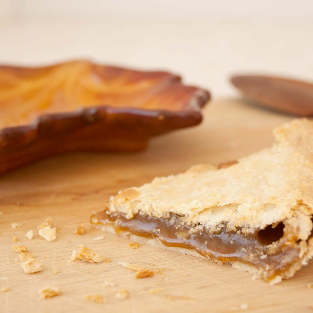 Tarte aux sucres et sirop d’érable